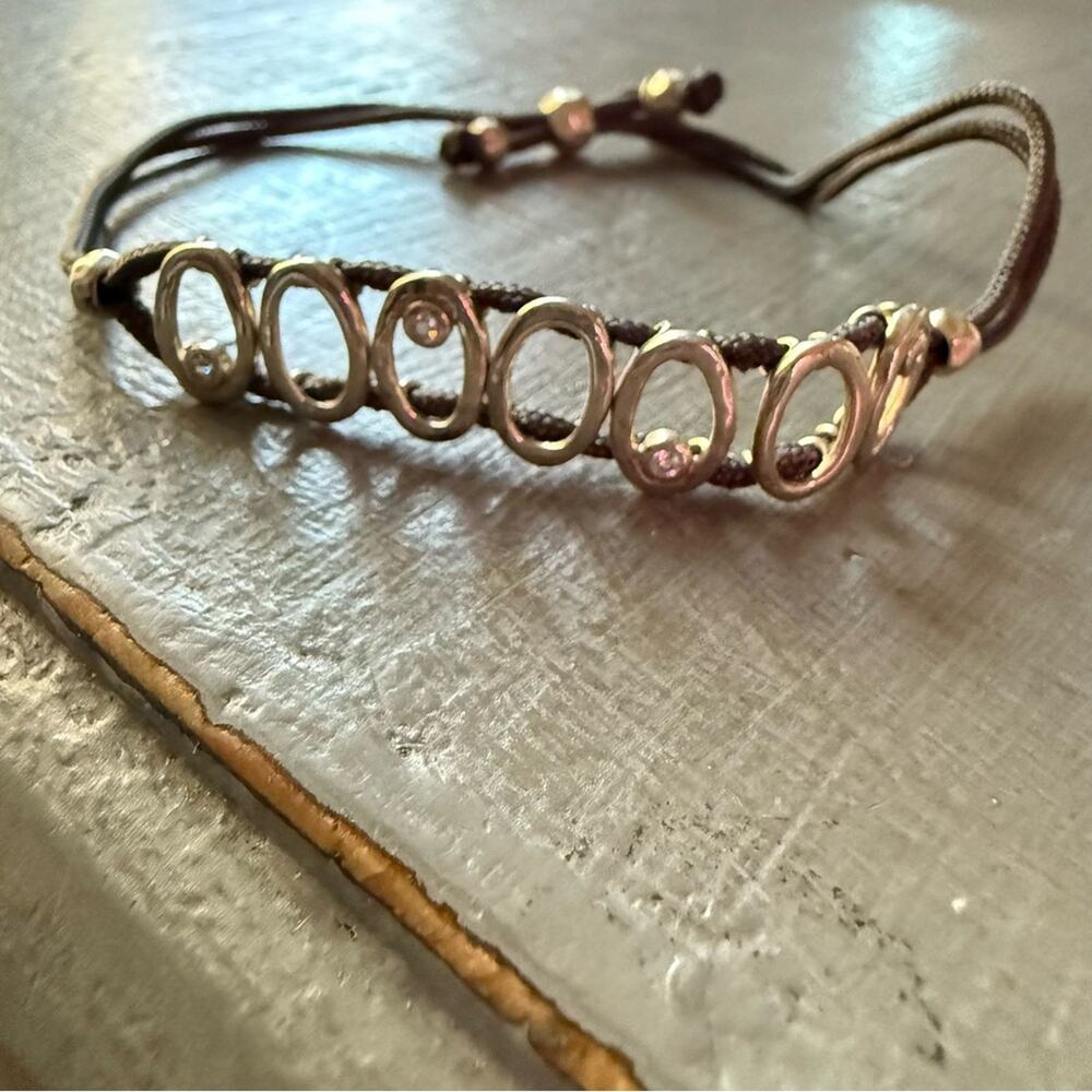 Silpada 925 Sterling Sliver Adjustable Fit Bracelet - Picture 4 of 8